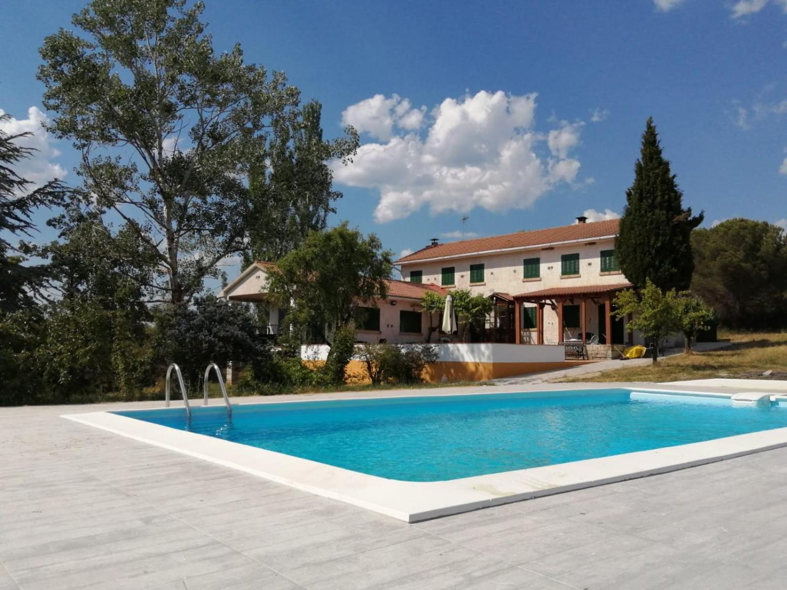 La Casa Del Ingles - Robledillo De La Jara Villa Dış mekan fotoğraf